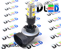 Автолампа H27 - 881 9 SMD5050