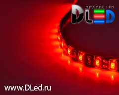 Светодиодная автолента 18 SMD5730 красная