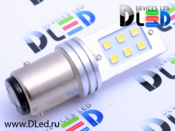   Автолампа светодиодная 1157 - P21/5W - BAY15d -  12 SMD 2323 (2шт.)