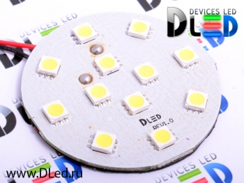   Светодиодная панель 12 Led SMD 5050 (круг)