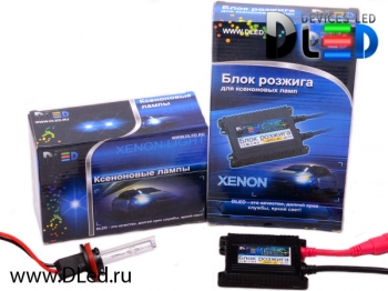   Комплект ксенона 24V DLED с цоколем H11 6000K