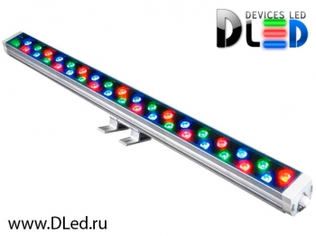   Линейный светодиодный светильник DLed Серии Line 36W 2st RGB