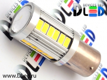   Автолампа светодиодная 1156 - P21W - S25 - BA15s  27 SMD5630 (2шт.)