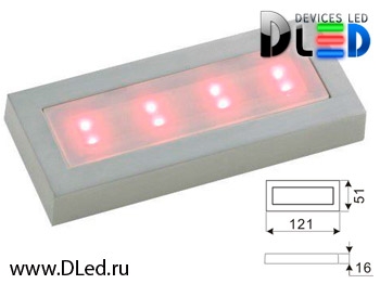   Уличный настенный светильник DLed Ray-2796