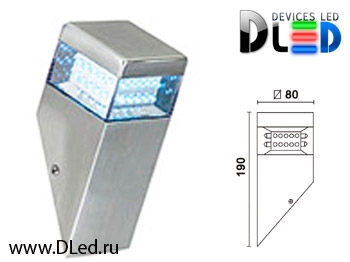   Уличный настенный светильник DLed Cresset-2826