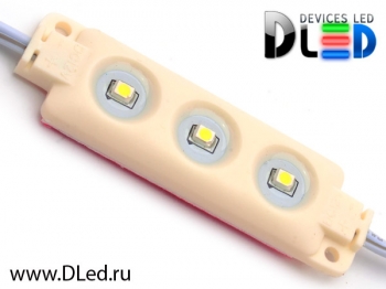   Светодиодный модуль 3 Led SMD 3528 IP67 Elite