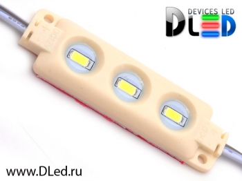   Светодиодный модуль 3 Led SMD 5630 IP67 Elite