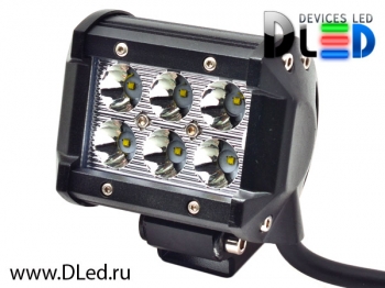   Фара рабочего освещения 6 led CREE 18W Spot Дальний свет