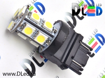   Автолампа светодиодная 24V P27/7W - T25 - 3157 - 13 SMD 5050 Black