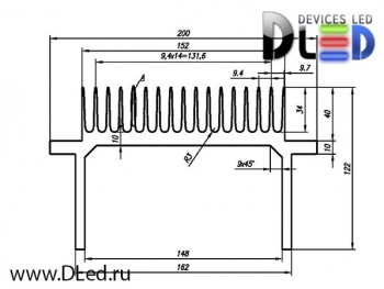   Радиатор охлаждения Dled Ice-37