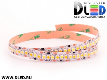   Светодиодная лента IP22 SMD 3528 (240 LED) 1 Белый + 1 Теплый белый