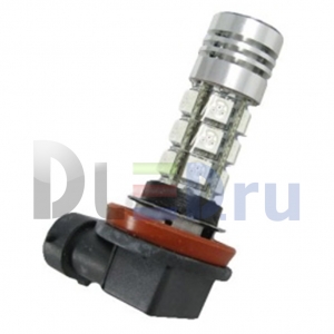   Автолампа светодиодная H8 - 15 SMD 5050+3W (2шт.)