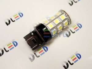   Автолампа светодиодная 24V W21/5W - T20 - 7443 - W3х16q - 27 SMD 5050 Black