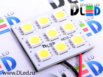   Светодиодная панель 9 Led SMD 5050