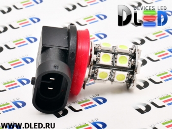   Автолампа светодиодная H11 - 20 SMD 5050 Black (2шт.)