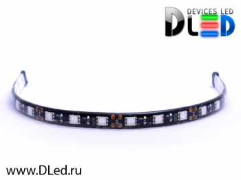   Светодиодная лента для авто 30см SMD 5050 18Led Зеленого свечения