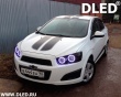   Ангельские глазки на Chevrolet Aveo