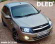   Ангельские глазки на Lada Kalina 2013+