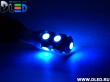   Автолампа светодиодная T10 - W5W - 9 SMD 5050 (синяя) (2шт.)