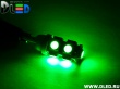   Автолампа светодиодная T10 - W5W - 9 SMD 5050 (зеленая) (2шт.)