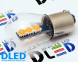   Автолампа светодиодная 1156 - P21W - S25 - BA15s - 6 SMD 3030 Orange (Оранжевый) (2шт.)