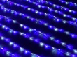   Гирлянда наружная "Бегущий огонь" 2 х 3 м 800Led, 8 режимов, черный провод, Бело-синий.