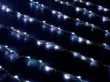   Гирлянда наружная "Бегущий огонь" 2 х 3 м 800Led, 8 режимов, силикон, Белый.