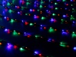   Гирлянда наружная "Бегущий огонь" 2 х 6 м 1500Led, 8 режимов, черный провод, Многоцветный.