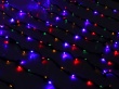   Гирлянда наружная "Бегущий огонь" 2 х 6 м 1500Led,  черный провод, Многоцветный.