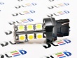   Автолампа светодиодная W21W - T20 - 7440 - W3x16d - 18 SMD 5050 Black (2шт.)