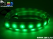   Ленточный светодиодный неон SMD3528 60Led 7 x 15 мм. Зеленый