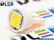   Автолампа светодиодная T10 - W5W - 3 SMD 7014 (2шт.)