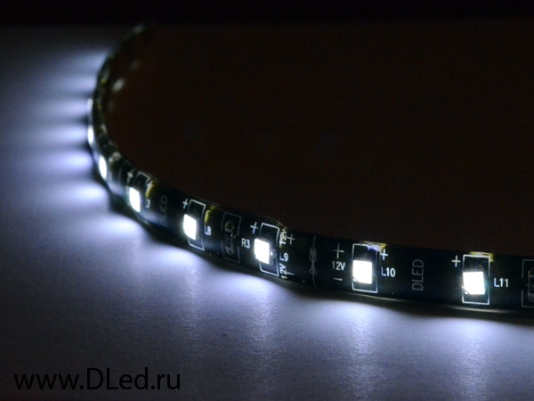   Светодиодная лента для авто 30см SMD 3528 18Led Белого свечения