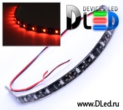   Светодиодная лента для авто 30см SMD 3528 18Led Красного свечения