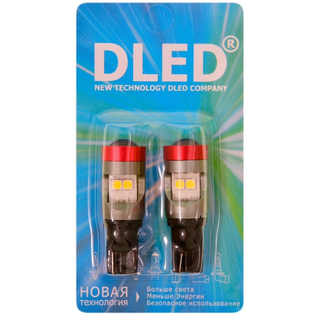   Автолампа светодиодная T15  - W16W - 5 SMD 3030 (2шт.)