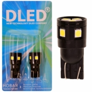   Автолампа светодиодная T10 - W5W - 8SMD - 3030 (2шт.)