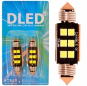   Автолампа светодиодная C5W FEST 39 мм - 6 SMD 3030 (2шт.)