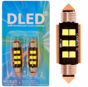   Автолампа светодиодная C5W FEST 41 мм - 6 SMD 3030 (2шт.)