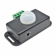   Датчик движения DLED 5V/12V/24V Pir-8 с таймером для светодиодной ленты - черный