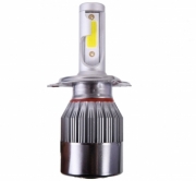   Cветодиодная автомобильная лампа H4 P43T Бренд KOKO NICOLE серия C6 36W 6500K (1шт.)