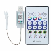   LED контроллер USB Bluetooth Music с пультом для адресной RGB-ленты DC 5V WS2811 WS2812B 2815