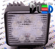   Фара рабочего освещения 9 led 27w (square)