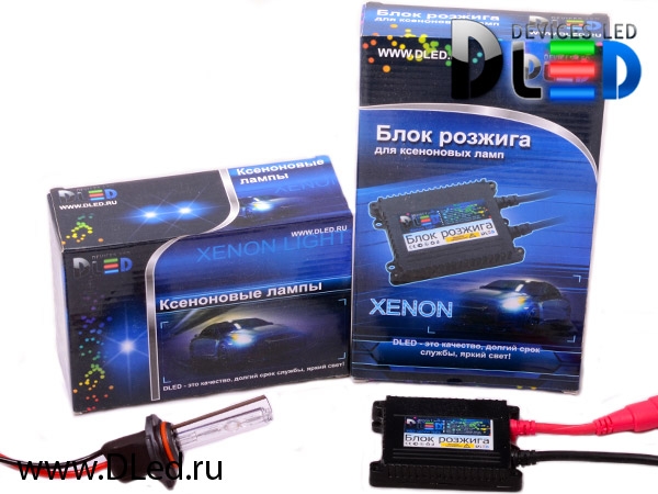   Комплект ксенона 24V DLED с цоколем 9006 6000K