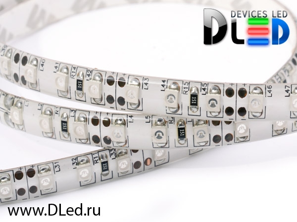   Светодиодная лента  SMD 3528 (120 LED) ip65 universal Devices Led Желтая