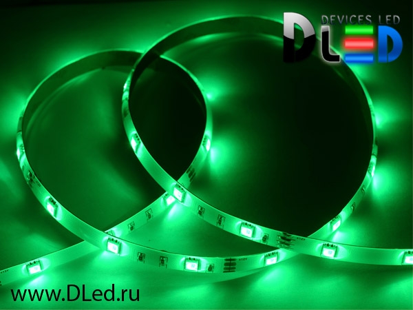   Светодиодная лента IP65 SMD 5050 (30 LED) IP65 RGB