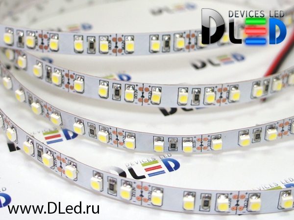   Светодиодная лента IP22 SMD 3528 (120 LED) Теплая белая