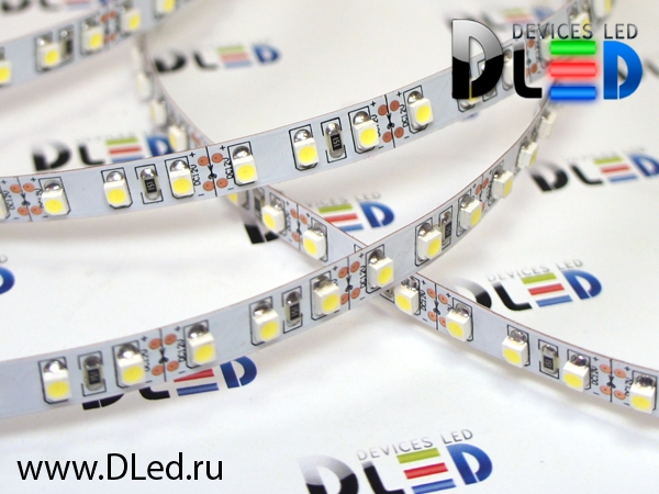   Светодиодная лента IP22 SMD 3528 (120 LED) Теплая белая