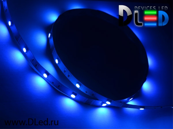   Светодиодная лента IP22 SMD 5050 (30 LED)  RGB