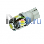   Автолампа светодиодная T10 - W5W - 5 SMD 5050 (2шт.)