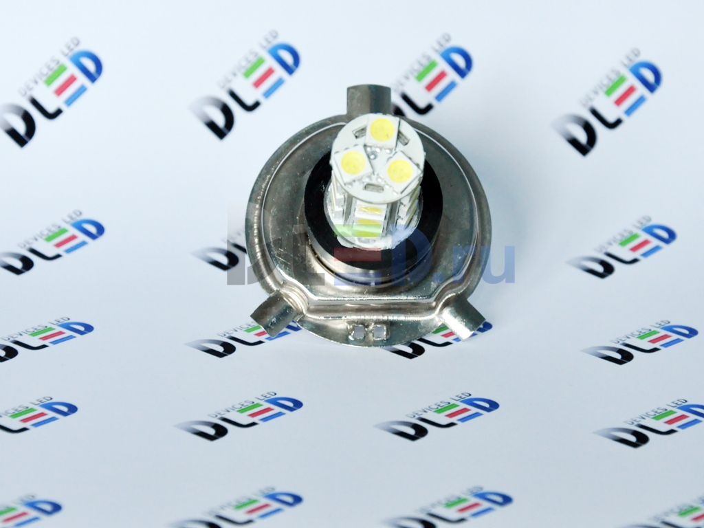   Автолампа светодиодная H4 - 18 SMD 5050 (2шт.)